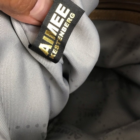 Aimee Kestenberg Beige and Cream Shoulder Bag - Picture 6 of 8